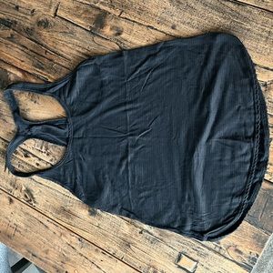 Lululemon black racer back tank